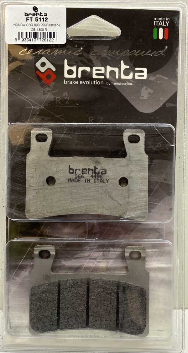 Performance brake pads for track bike. Fit certain Honda motorcycle models.