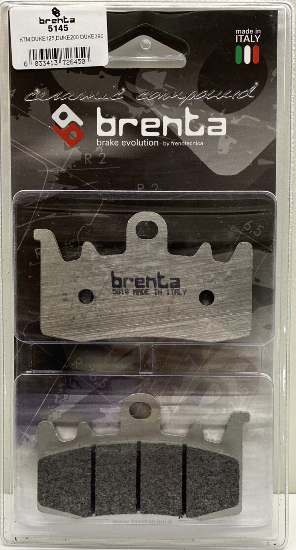 Front racing brake pads for Aprilia 660 all models (except Tuareg) and many BMW and Ducati models.